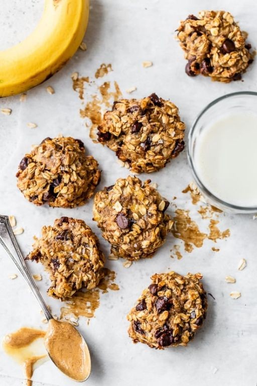 Banana Protein Cookies with Oats