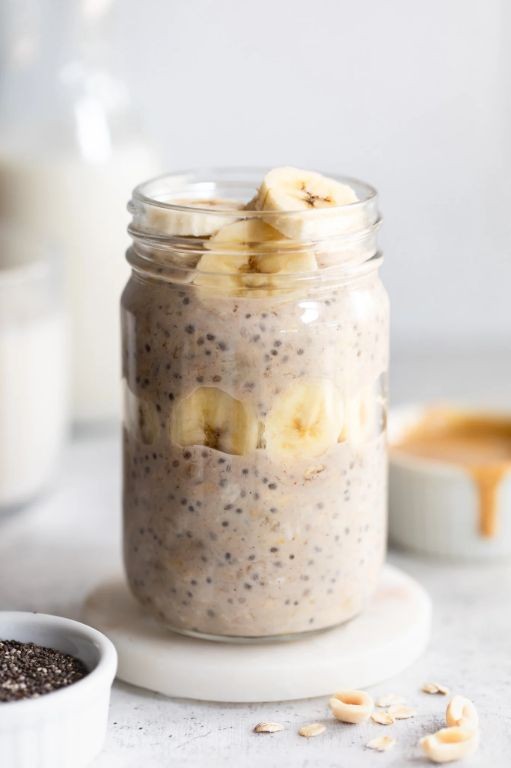 Banana Protein Overnight Oats