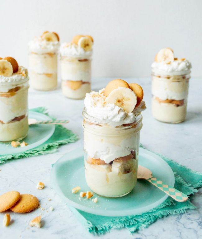 Banana Pudding Dessert Shells