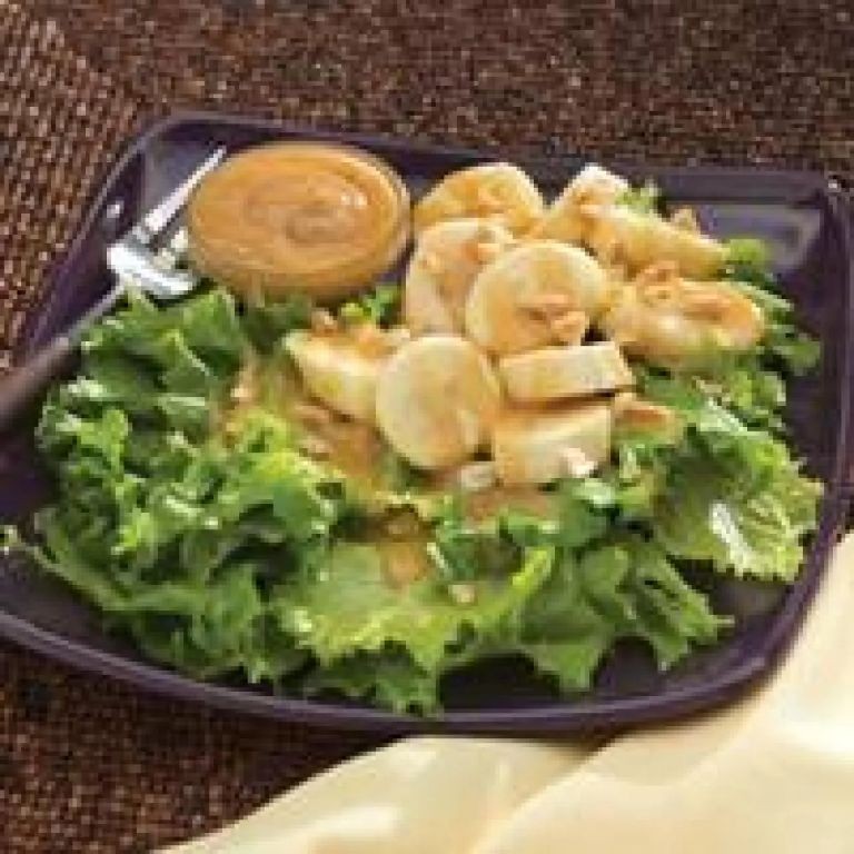 Banana Walnut Salad