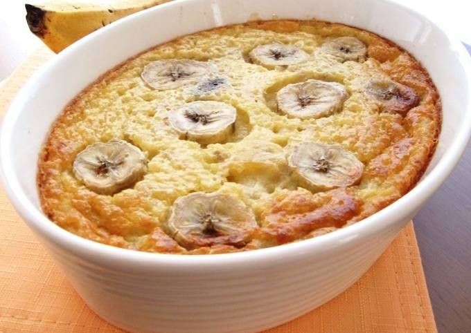 Banana and Caramel Clafoutis