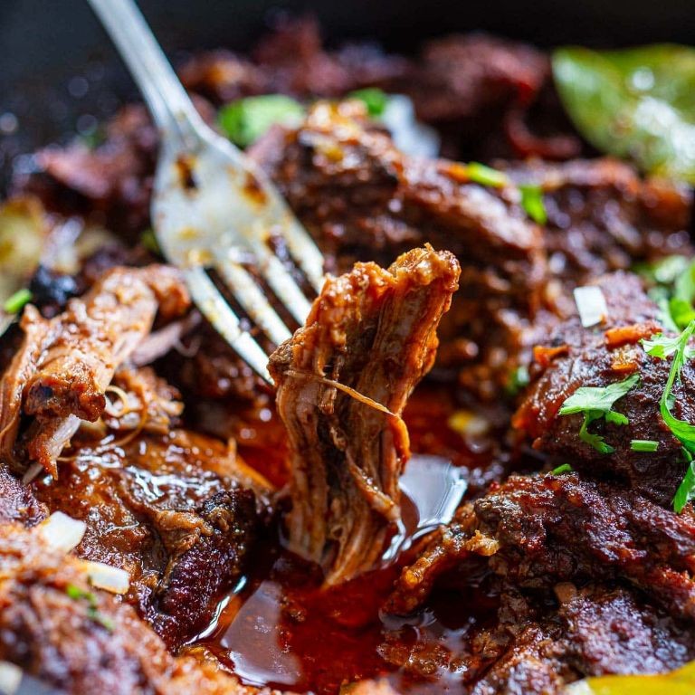 Barbacoa-Style Beef Stew with Adobo Sauce