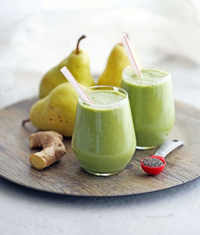Bartlett Pear and Ginger Smoothie