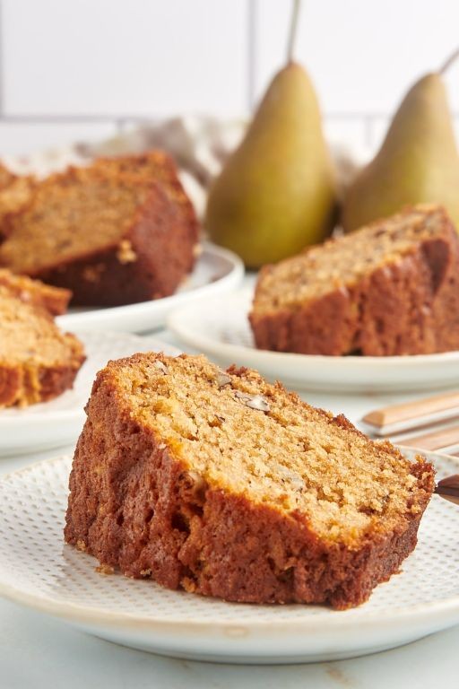 Bartlett Pear and Walnut Bread