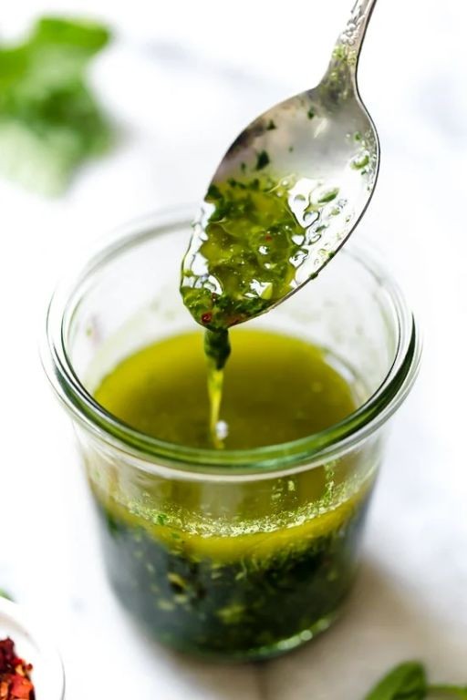 Basil Infused Olive Oil