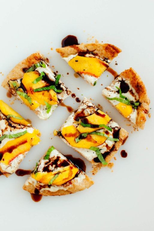 Basil Ricotta Flatbread