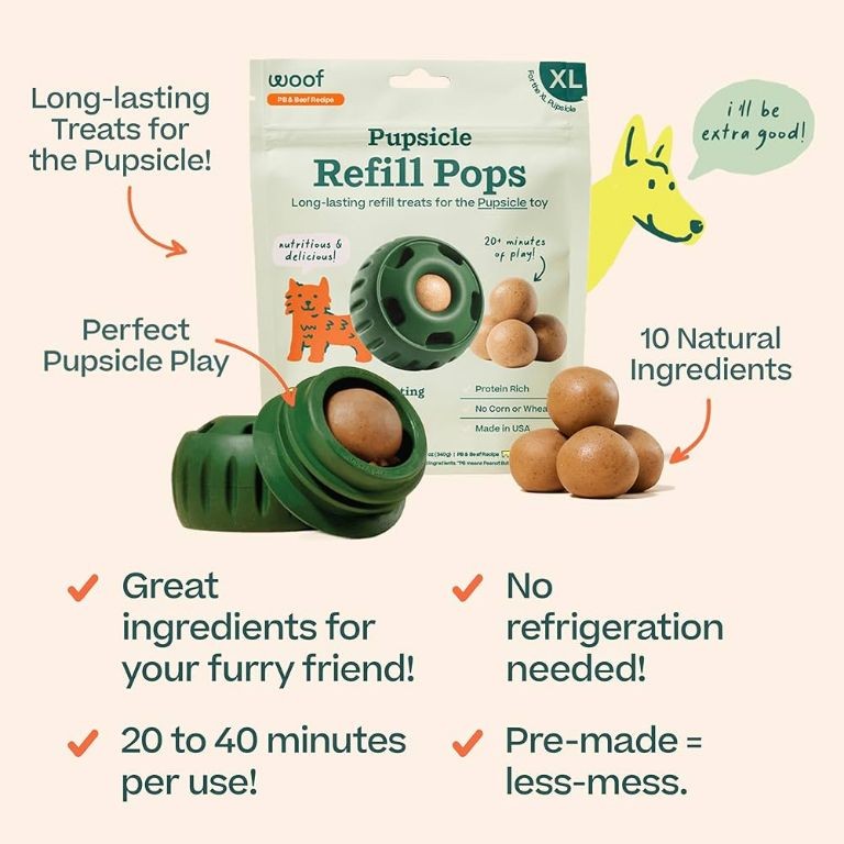 Beef Bone Broth Woof Pupsicles