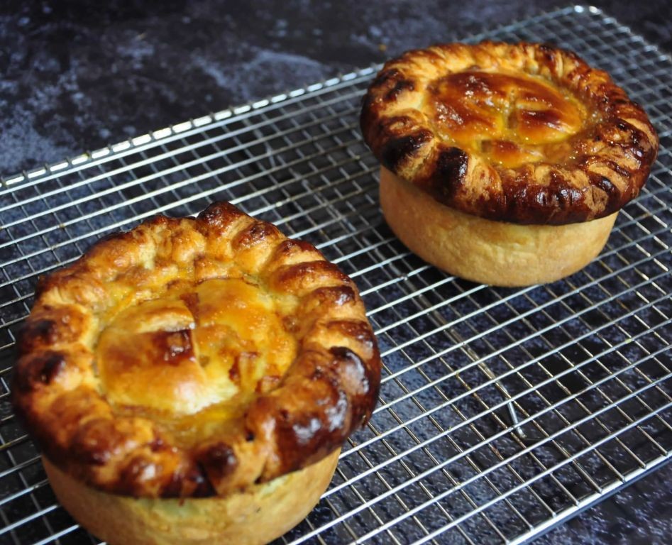 Beef Bourguignon Pie with Flaky Puff Pastry