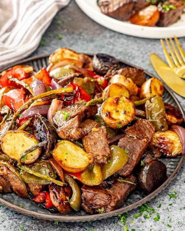 Beef Tips in a Tangy Balsamic Glaze