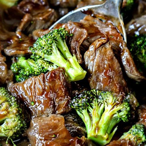 Beef and Broccoli Slow Cooker Stir-Fry