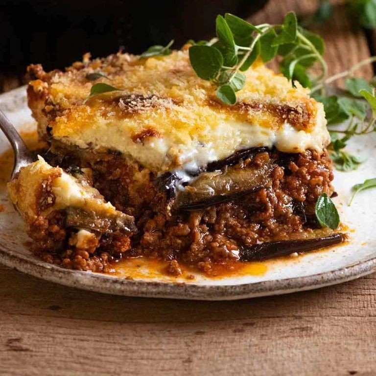 Beef and Eggplant Moussaka
