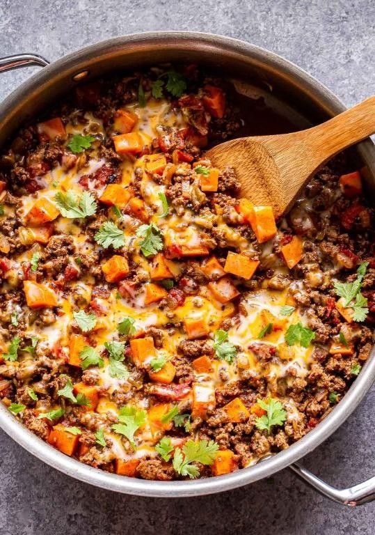 Beef and Sweet Potato Stir-Fry