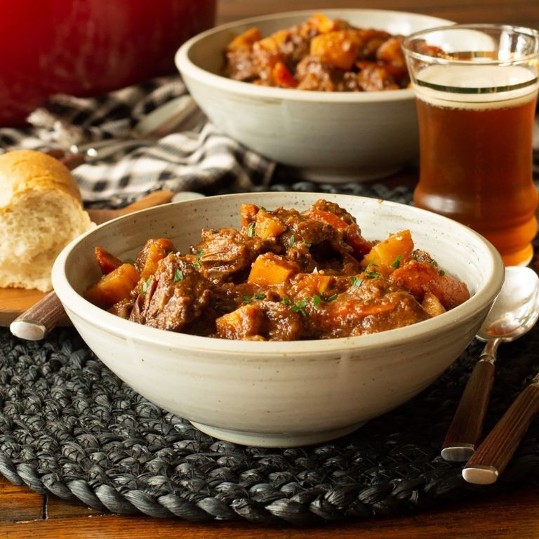 Beer-Braised Beef Stew