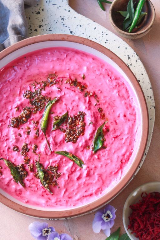 Beetroot Raita