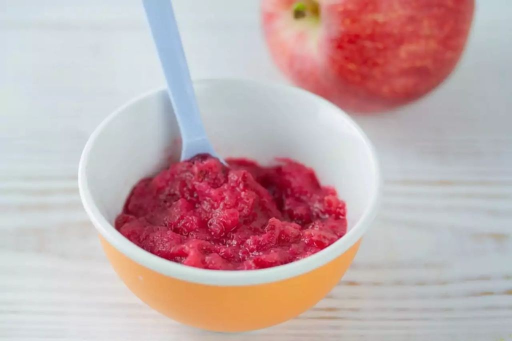 Beetroot and Apple Mash