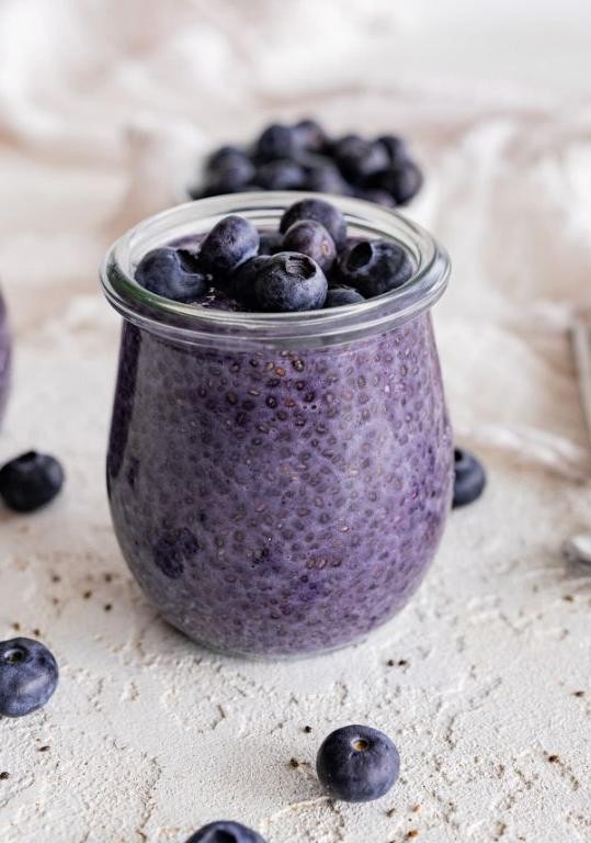 Berry and Chia Seed Pudding