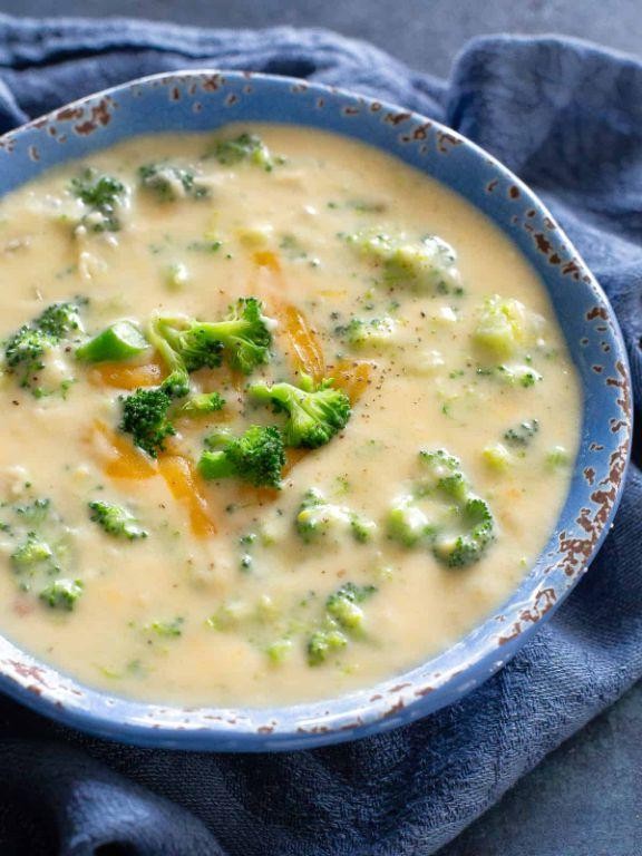 Bewitched Broccoli and Cheddar Soup