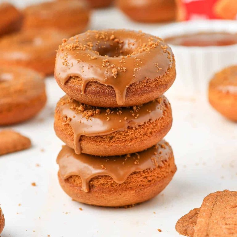 Biscoff Cookie Butter Mini Donuts