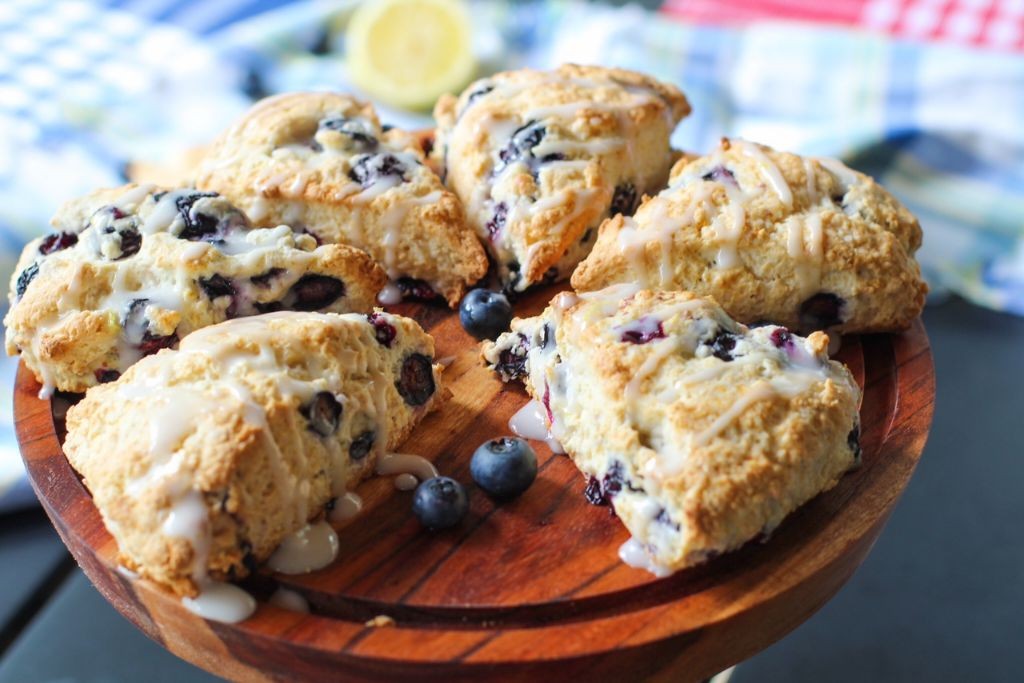 Bisquick Blueberry Lemon Scones