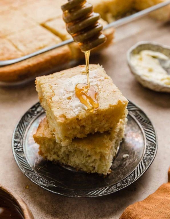Bisquick Cornbread with Honey Butter