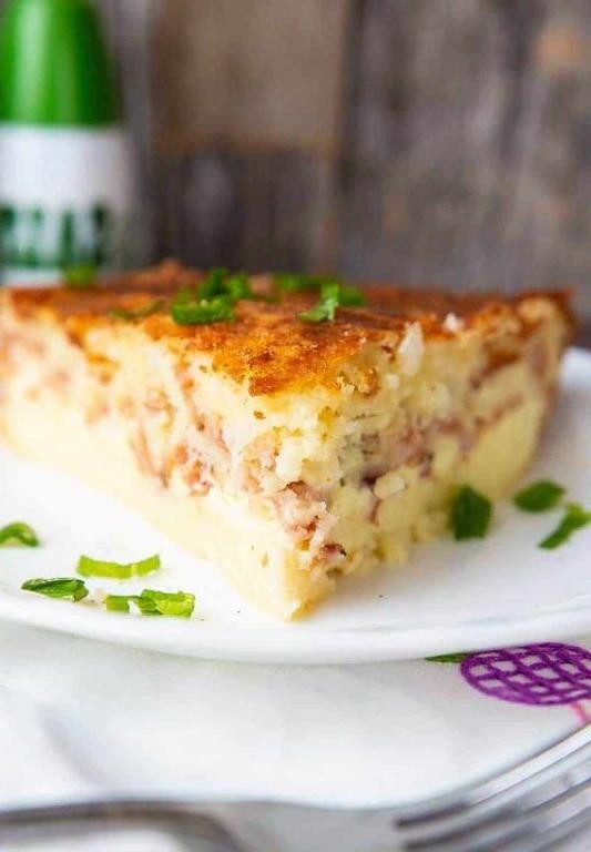 Bisquick Ham and Cheese Quiche