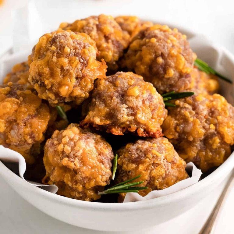 Bisquick Sausage Balls
