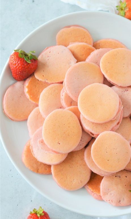 Bisquick Strawberry Shortcake Pancakes