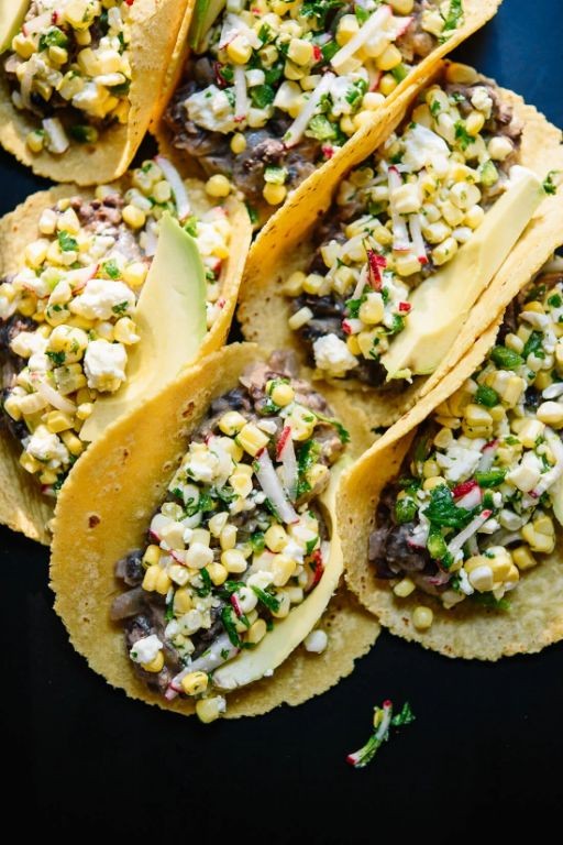 Black Bean and Corn Tacos