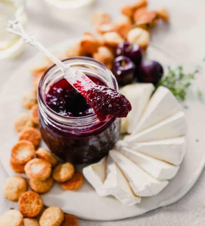 Black Cherry Jam with Vanilla Bean