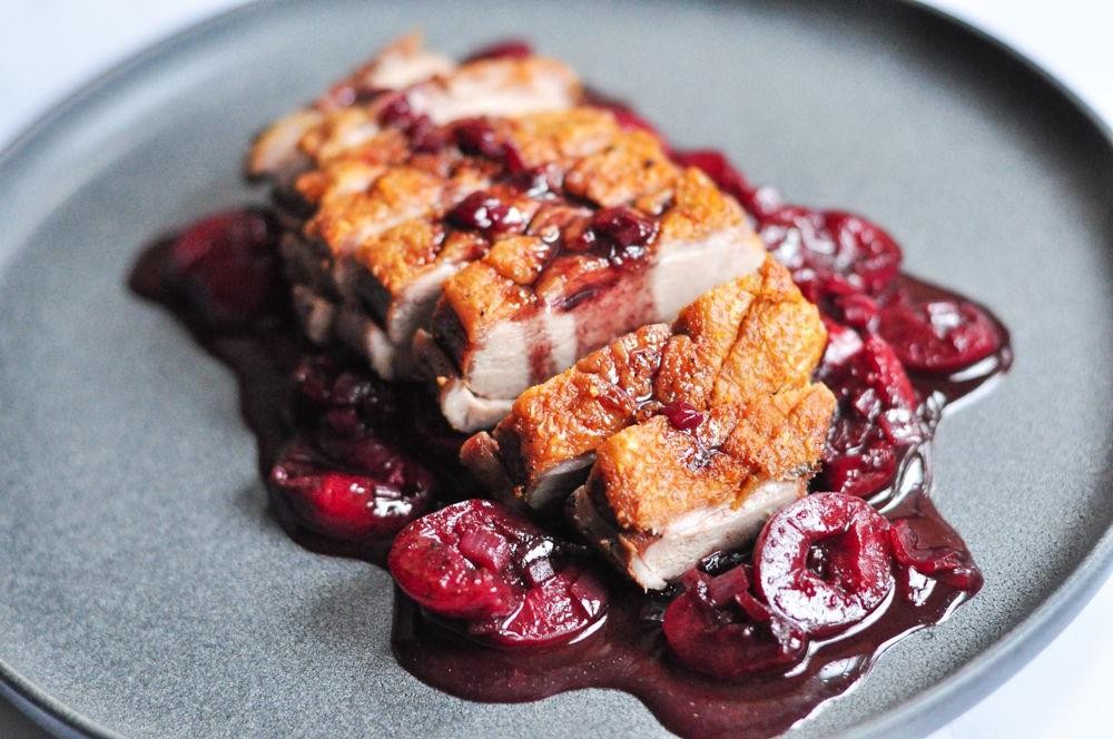 Black Cherry Port Wine Reduction