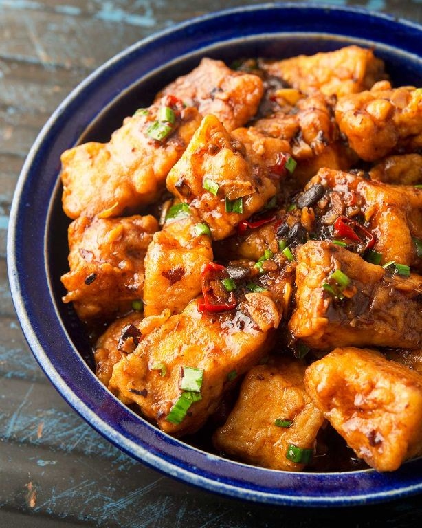 Black Drum Stir-Fry with Ginger and Soy