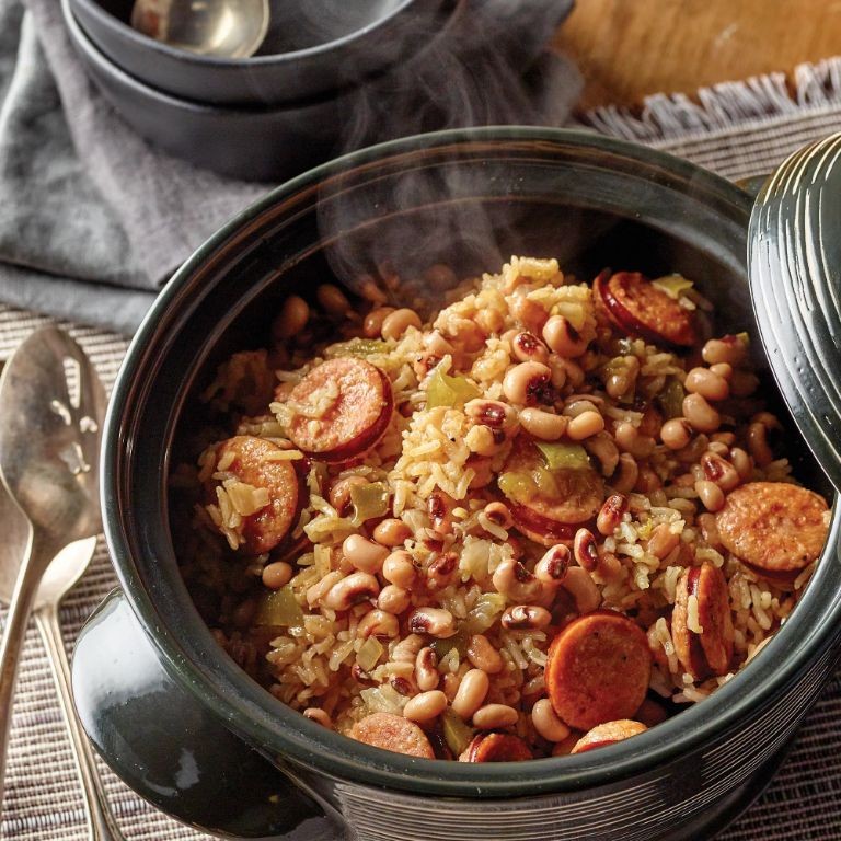 Black Eyed Peas and Sausage Jambalaya