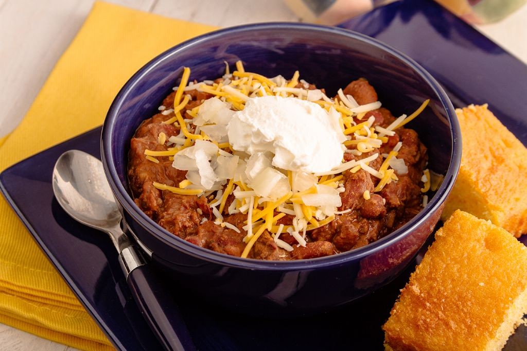 Black Eyed Peas and Turkey Chili