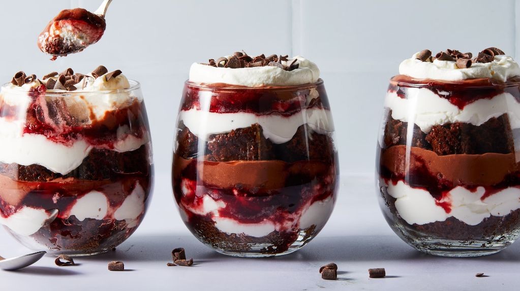 Black Forest Mini Trifles