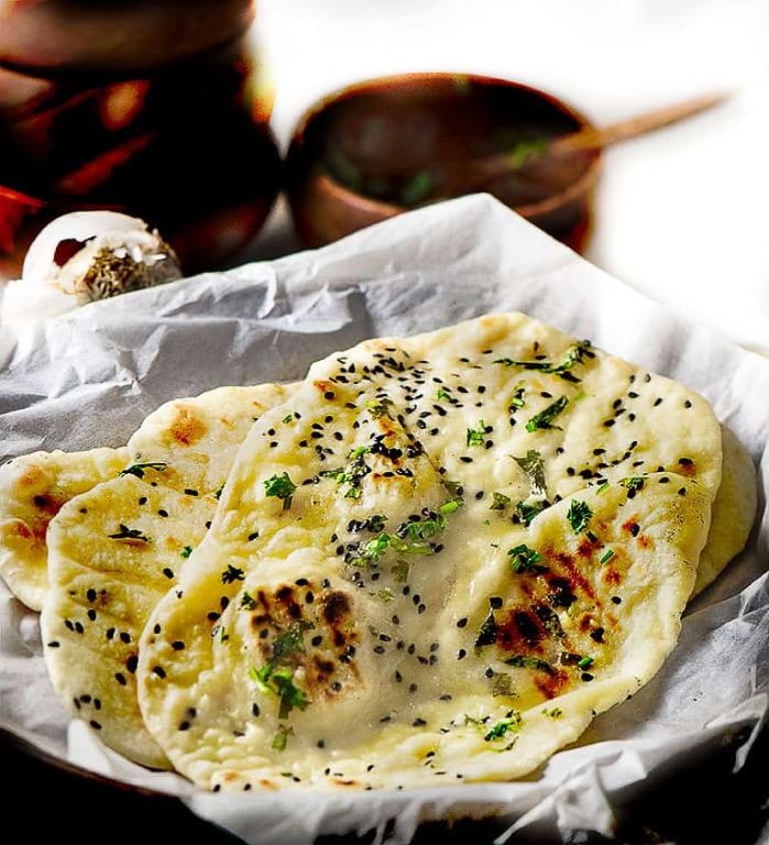 Black Sesame Naan