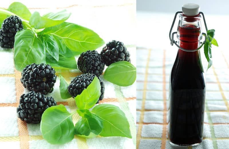Blackberry Basil Infusion