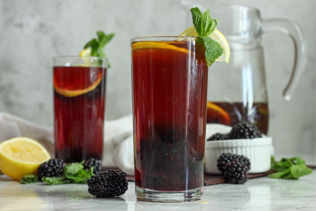 Blackberry Sage Iced Tea