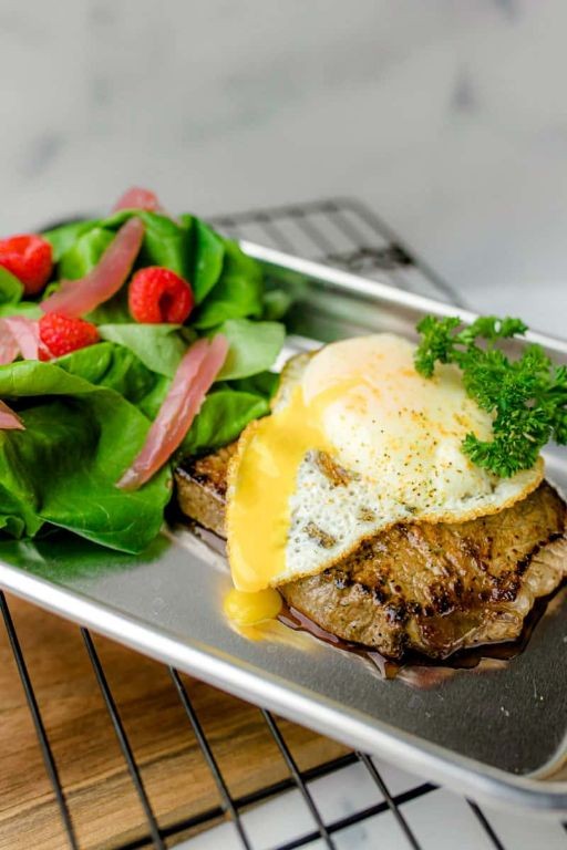 Blackstone Beef and Egg Breakfast Skillet