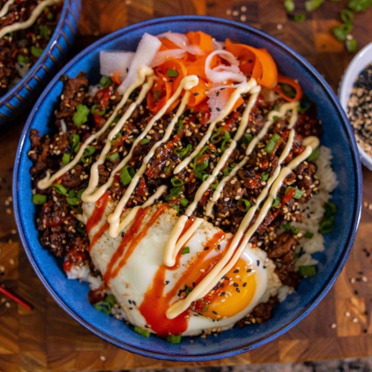 Blackstone Korean BBQ Beef Bowls
