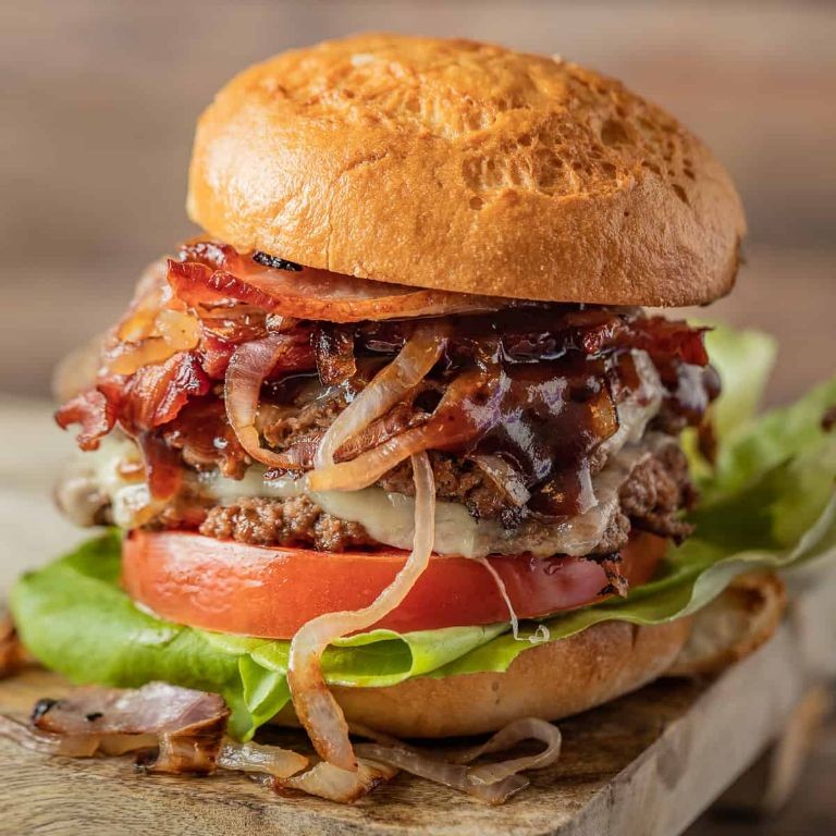 Blackstone Smash Burgers with Caramelized Onions