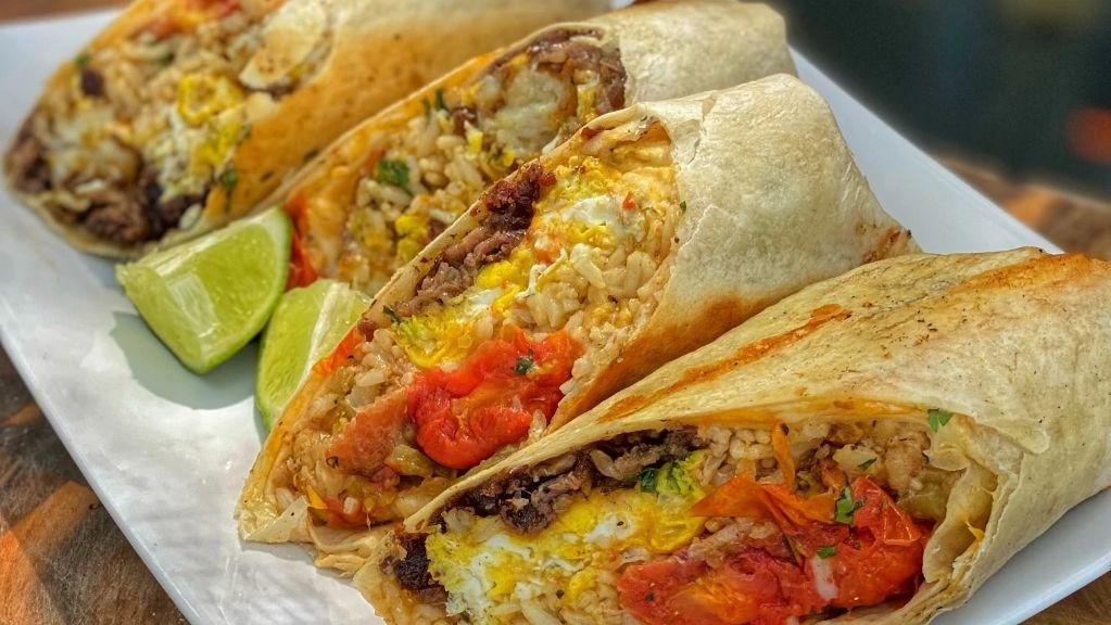 Blackstone Spicy Beef Burritos