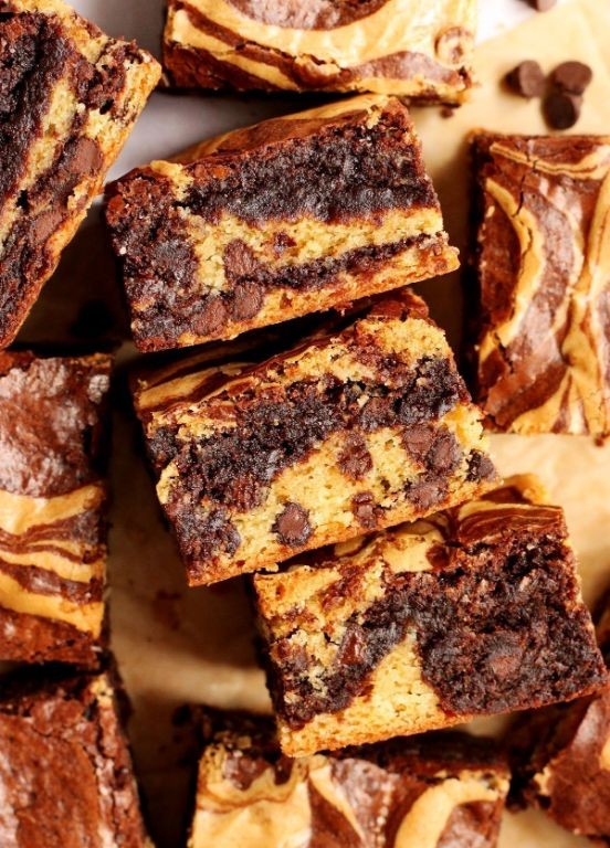 Blondie-Style Easy Brownies