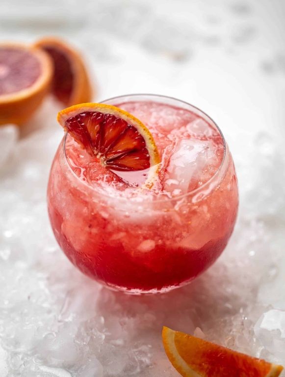 Blood Orange Aperol Spritz