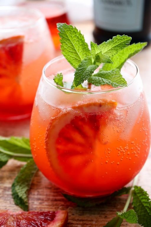 Blood Orange Spritz