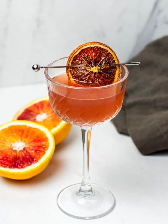 Blood Orange Vodka Gimlet