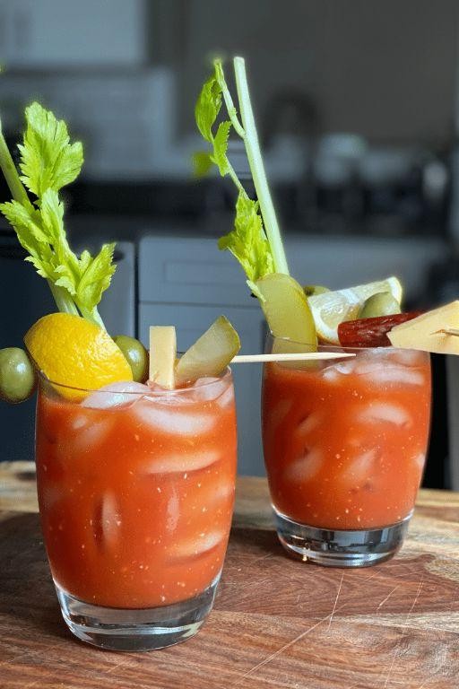 Bloody Mary with Spicy Tomato Juice