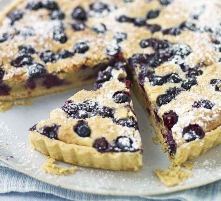 Blueberry Almond Tart