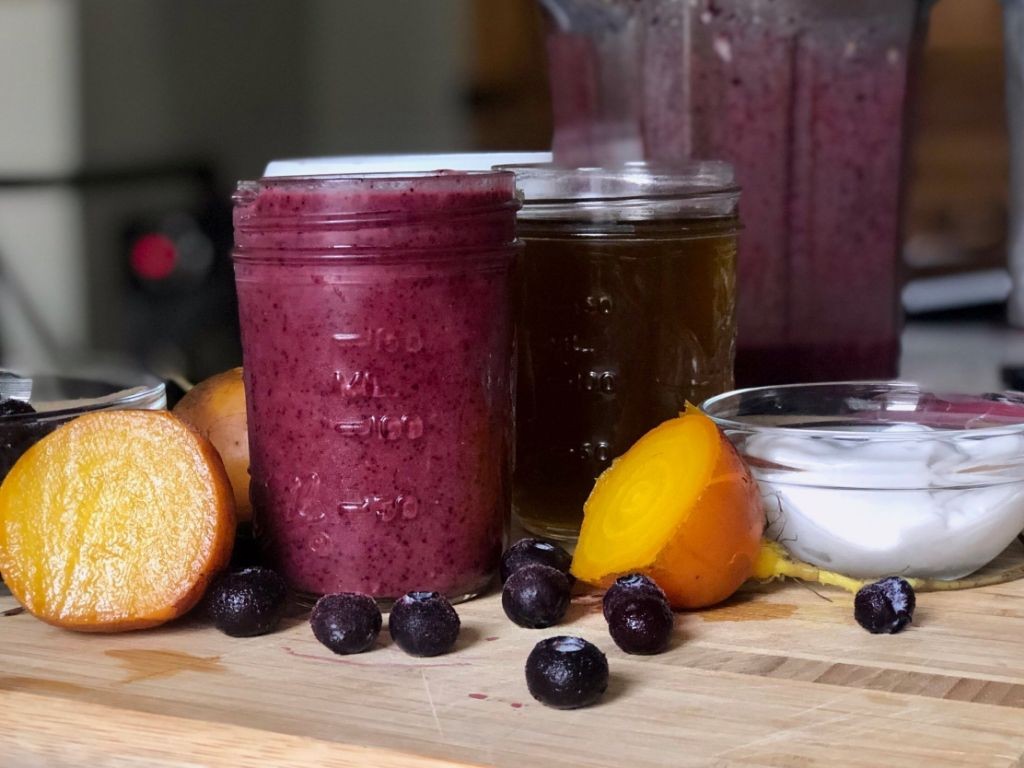 Blueberry Beet Detox Smoothie