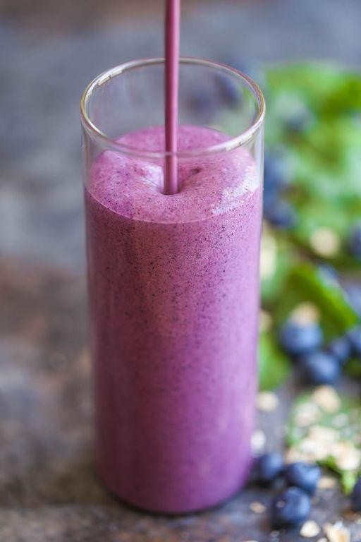 Blueberry Kale Smoothie Juice