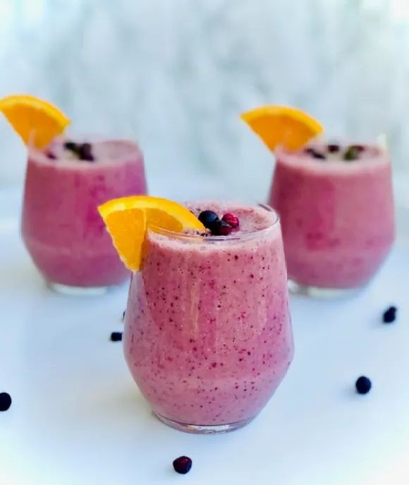Blueberry Orange Sunrise Smoothie